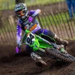 Sven van der Mierden zeer ongelukkig tijdens Dutch MX Nationals in Valkenswaard !